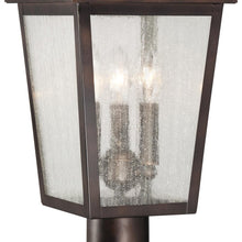 Load image into Gallery viewer, Irvington Manor Outdoor Post Light in Detail.
