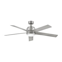 Load image into Gallery viewer, Tier Led Ceiling Fan in Brushed Nickel.