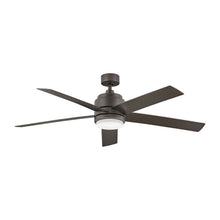 Load image into Gallery viewer, Tier Led Ceiling Fan in Metallic Matte Bronze.