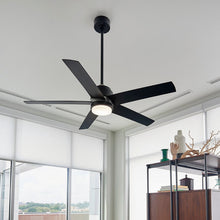 Load image into Gallery viewer, Tier LED Ceiling Fan in living room.