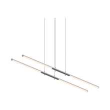 Load image into Gallery viewer, Tik-Tak™ Tiered LED Pendant Light in Polished Chrome (2-Light).