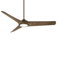 Load image into Gallery viewer, Timber LED Ceiling Fan in Heirloom Bronze / Aged Boardwalk/Small.