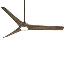 Load image into Gallery viewer, Timber LED Ceiling Fan in Heirloom Bronze / Aged Boardwalk/Large.