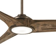 Load image into Gallery viewer, Timber LED Ceiling Fan in Detail.
