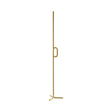 Load image into Gallery viewer, Tobia LED Floor Lamp in Gold.