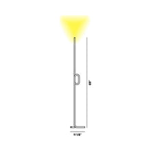 Load image into Gallery viewer, Tobia LED Floor Lamp - line drawing.