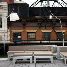 Load image into Gallery viewer, Tolomeo Lantern Outdoor LED Floor Lamp Outside Area.