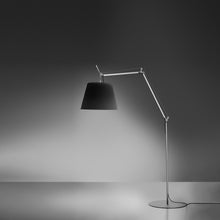 Load image into Gallery viewer, Tolomeo Mega Outdoor LED Floor Lamp in Black.