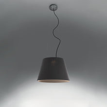 Load image into Gallery viewer, Tolomeo Mega Outdoor LED Pendant Light in Black.