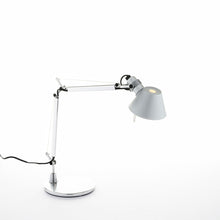 Load image into Gallery viewer, Tolomeo Micro LED Table Lamp in Aluminum/Inset Pivot/8W.