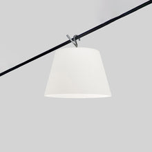 Load image into Gallery viewer, Tolomeo Outdoor Hook LED Flush Mount Ceiling Light in White.