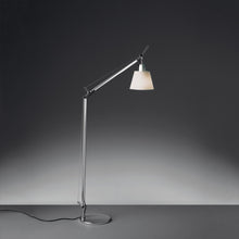 Load image into Gallery viewer, Tolomeo Reading Floor Lamp with Shade in Parchment.