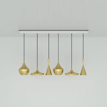 Load image into Gallery viewer, Beat Range LED Linear Pendant Light in Detail.