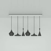 Load image into Gallery viewer, Beat Range LED Linear Pendant Light in Detail.
