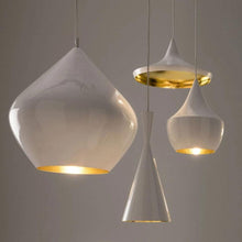 Load image into Gallery viewer, Beat Range Round LED Multi Light Pendant Light in Detail.