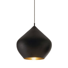 Load image into Gallery viewer, Beat Stout LED Pendant Light in Black.