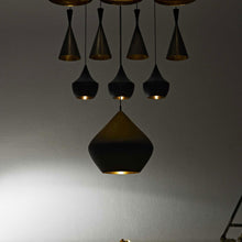 Load image into Gallery viewer, Beat Stout LED Pendant Light in Detail.