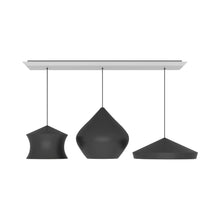 Load image into Gallery viewer, Beat Trio LED Linear Pendant Light.