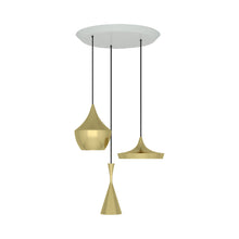 Load image into Gallery viewer, Beat Trio Round LED Multi Light Pendant Light.
