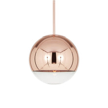 Load image into Gallery viewer, Copper Round LED Pendant Light.