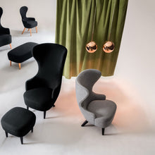 Load image into Gallery viewer, Copper Round LED Pendant Light in exhibition.