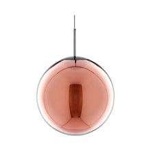 Load image into Gallery viewer, Globe LED Pendant Light in Detail.
