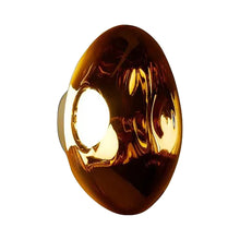 Load image into Gallery viewer, Melt LED Ceiling / Wall Light in Gold (Large).