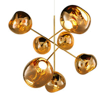 Load image into Gallery viewer, Melt LED Chandelier in Detail.