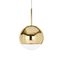 Load image into Gallery viewer, Mirror Ball LED Linear Pendant Light in Detail.