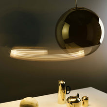 Load image into Gallery viewer, Mirror Ball LED Pendant Light in Detail.