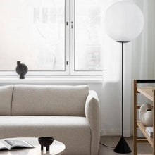 Load image into Gallery viewer, Opal LED Floor Lamp in living room.