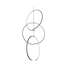 Load image into Gallery viewer, Torc™ LED Pendant Light in Satin Black (Triple Light).