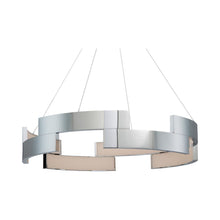 Load image into Gallery viewer, Trap LED Pendant Light in Chrome/Medium.