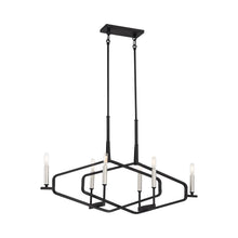 Load image into Gallery viewer, Traveler Linear Pendant Light in Sand Coal.