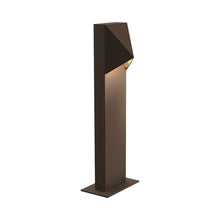 Load image into Gallery viewer, Triform Compact LED Bollard in Small/Single Light/Textured Bronze.