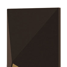 Load image into Gallery viewer, Triform Compact LED Outdoor Wall Light in Detail.