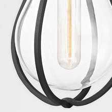 Load image into Gallery viewer, Bowie Outdoor Wall Light in Detail.