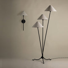 Load image into Gallery viewer, Cedar Floor Lamp in Detail.