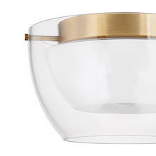 Load image into Gallery viewer, Dutton Flush Mount Ceiling Light in Detail.