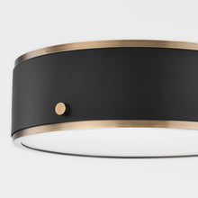 Load image into Gallery viewer, Eli Flush Mount LED Ceiling Light in Detail.