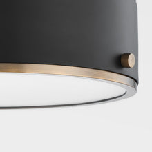 Load image into Gallery viewer, Eli Flush Mount LED Ceiling Light in Detail.
