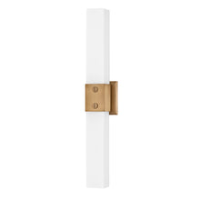 Load image into Gallery viewer, Jonah Bath Wall Light in Patina Brass (2-Light).