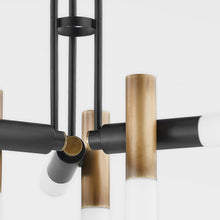Load image into Gallery viewer, Koa Chandelier in Detail.