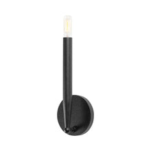 Load image into Gallery viewer, Levi Wall Light in Forged Iron.