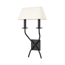 Load image into Gallery viewer, Lomita Wall Light in Forged Iron (2-Light).