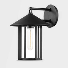 Load image into Gallery viewer, Long Beach Outdoor Wall Light in Detail.