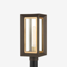 Load image into Gallery viewer, Lowry Outdoor Post Light in Detail.