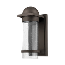 Load image into Gallery viewer, Nero Outdoor Wall Light in Textured Bronze (Medium).