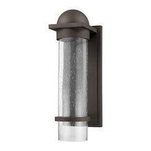 Load image into Gallery viewer, Nero Outdoor Wall Light in Textured Bronze (Large).