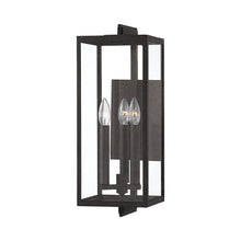 Load image into Gallery viewer, Nico Outdoor Wall Light in French Iron (3-Light).